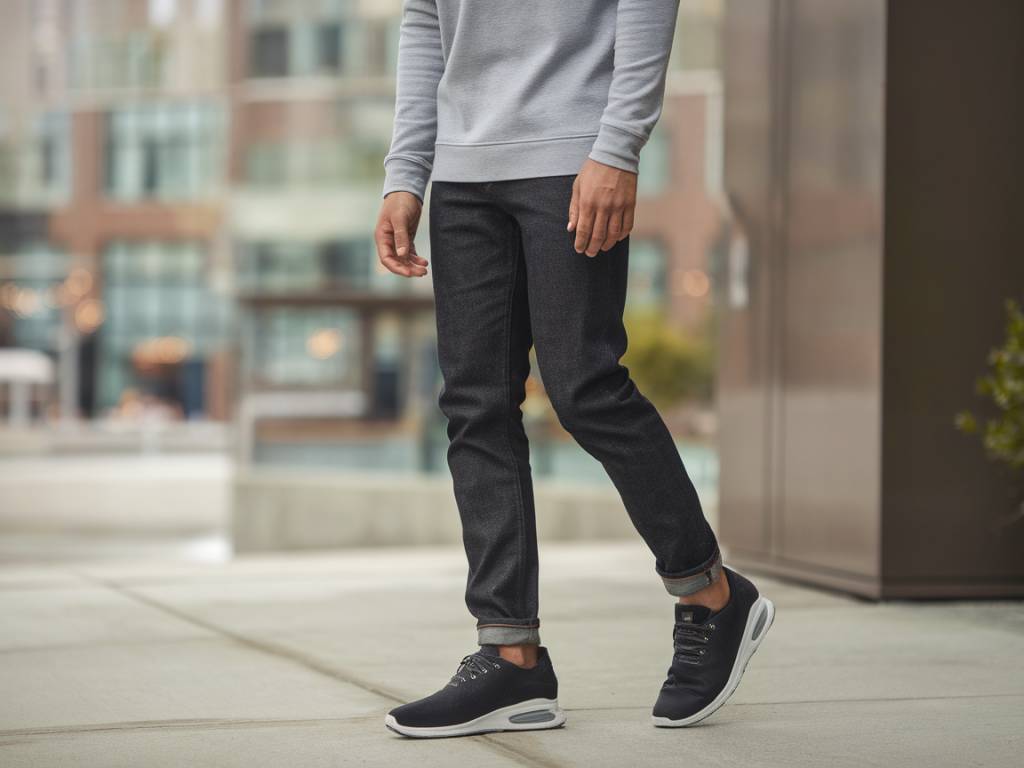 How to combine height-increasing shoes with casual outfits